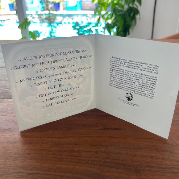 The Best Of Arlo Guthrie CD 1990 Warner Bros. 3117-2 - Picture 6 of 8